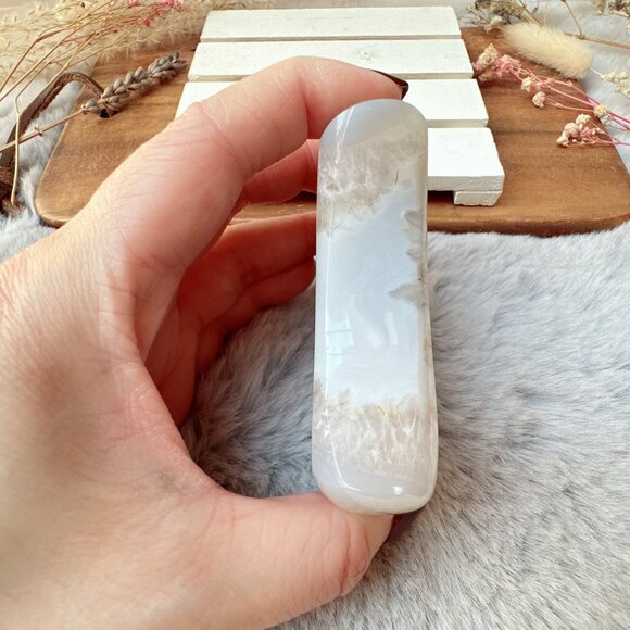 Gorgeous Agate with Druzy Moon - Picture 5 of 5